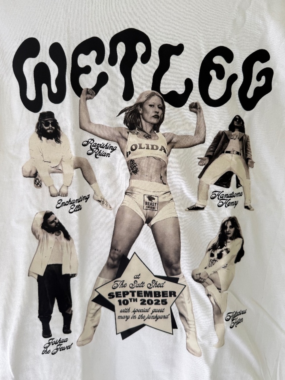 Wet Leg Band T-Shirt - Unisex S